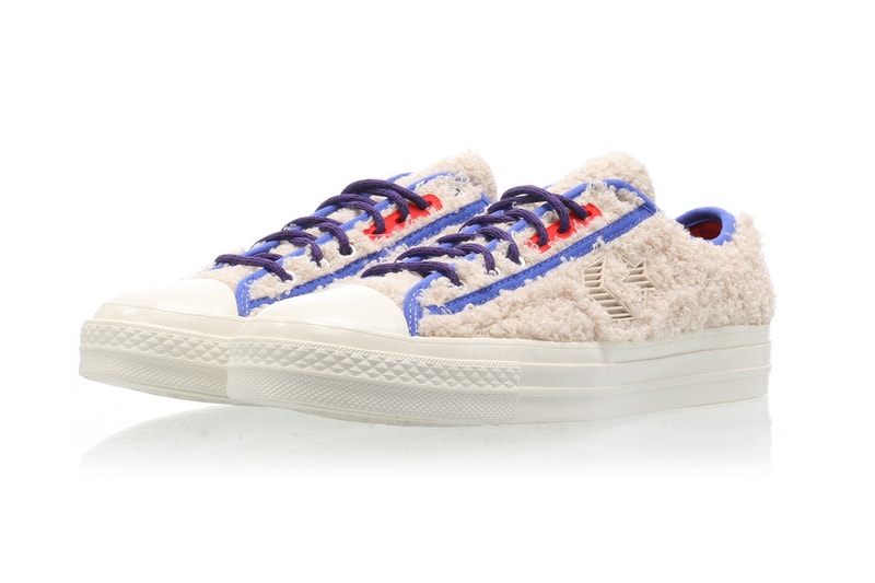 converse star player ox sherpa fleece cozy cream fuchsia white swan cactus flower lowtop