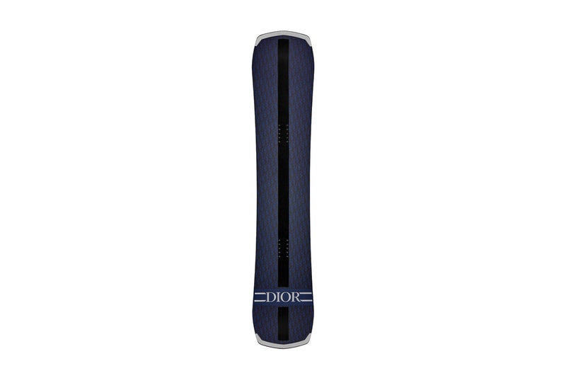 Dior Monogram Ski Capsule Collection Snowboard Helmet Logo Oblique Print Navy Blue Sport