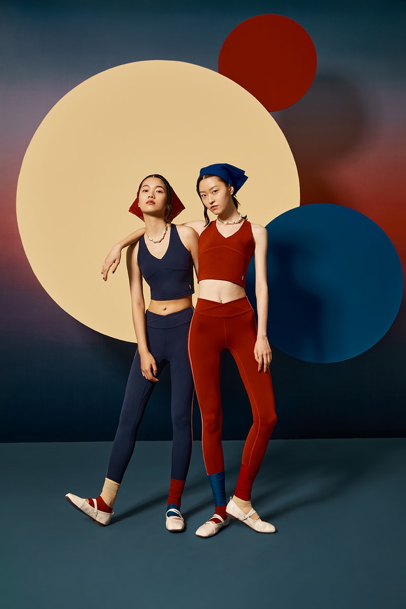 doverist activewear athleisure brand fall winter collection lookbook sports bras leggings