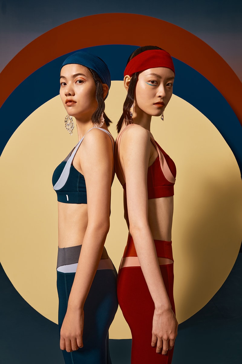 doverist activewear athleisure brand fall winter collection lookbook sports bras leggings