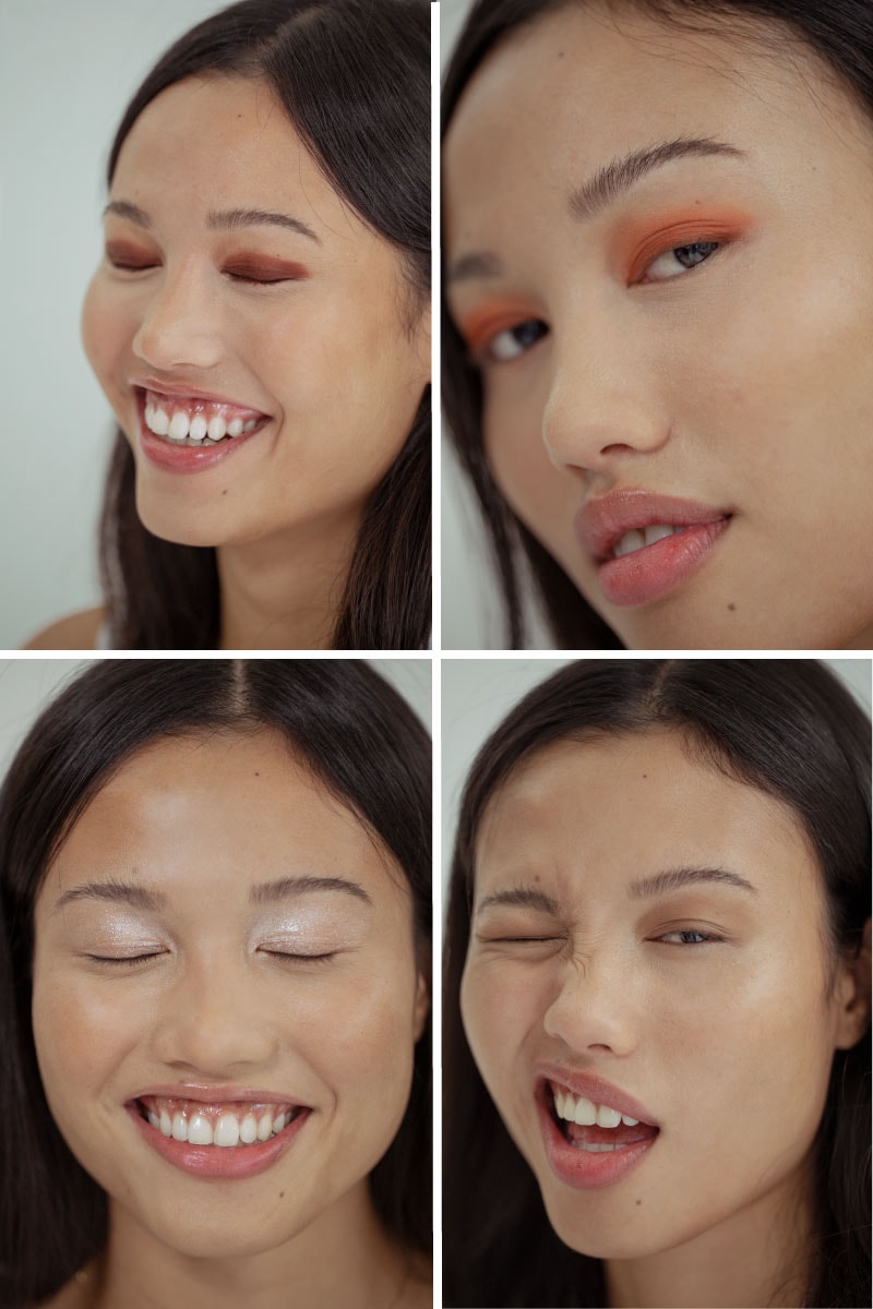 espressoh Chiara Cascella first eyeshadow palette simple makeup monochrome