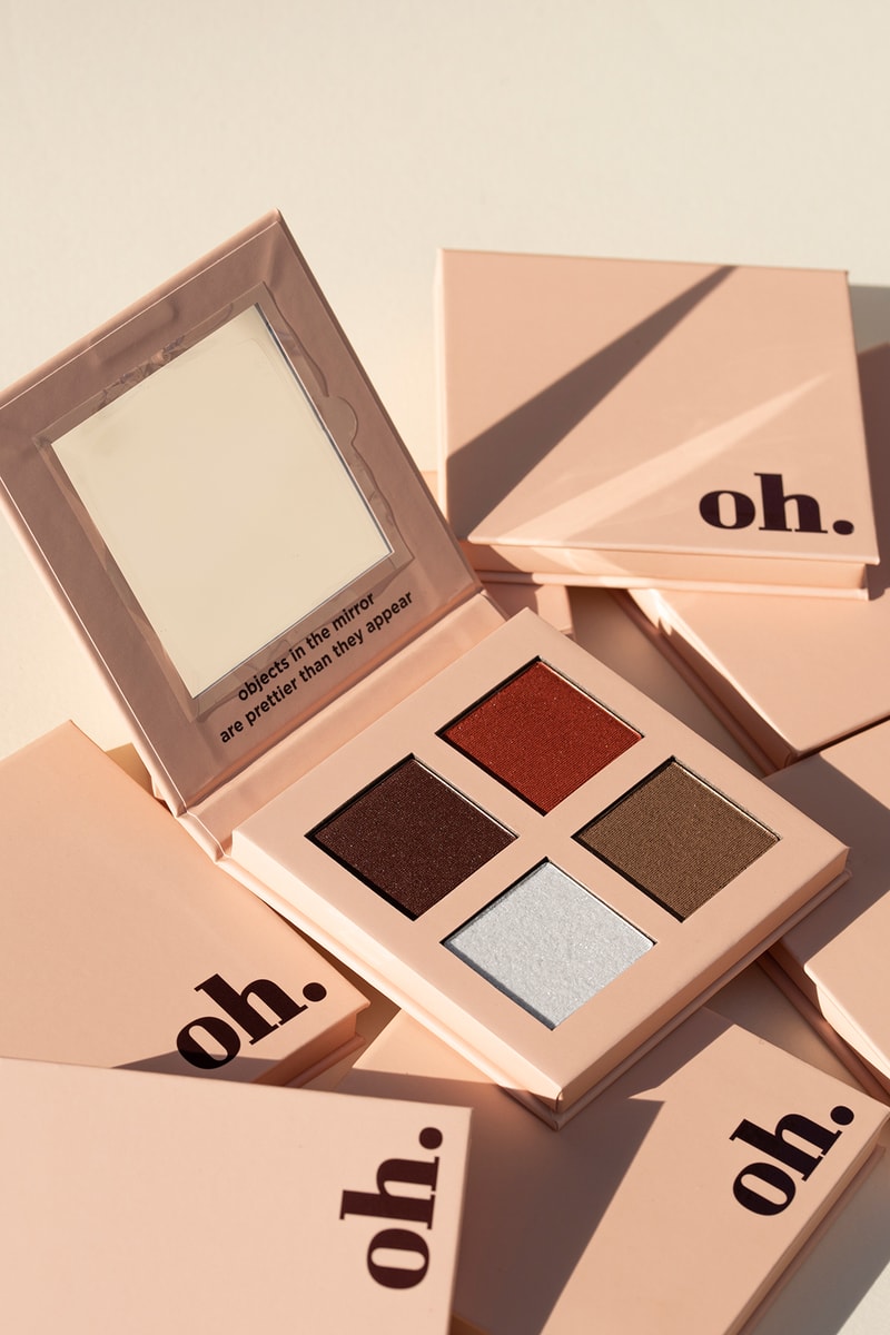 espressoh Chiara Cascella first eyeshadow palette simple makeup monochrome