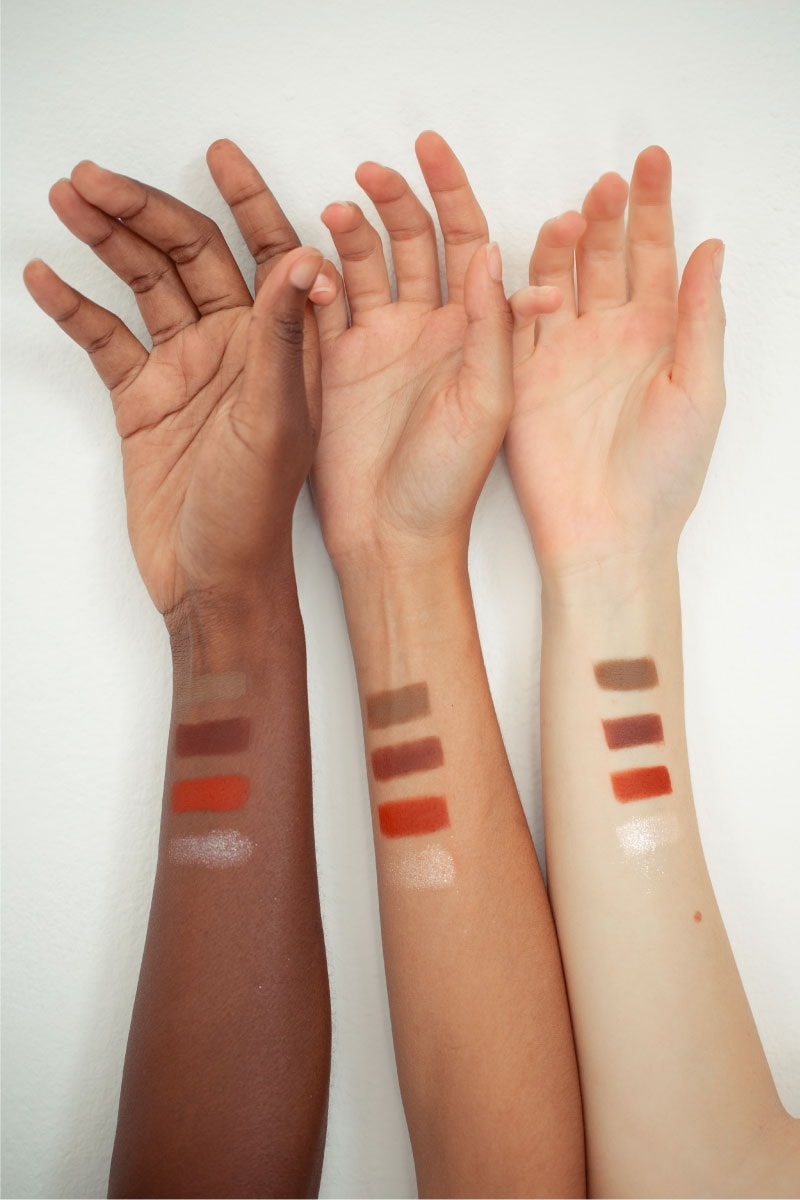 espressoh Chiara Cascella first eyeshadow palette simple makeup monochrome
