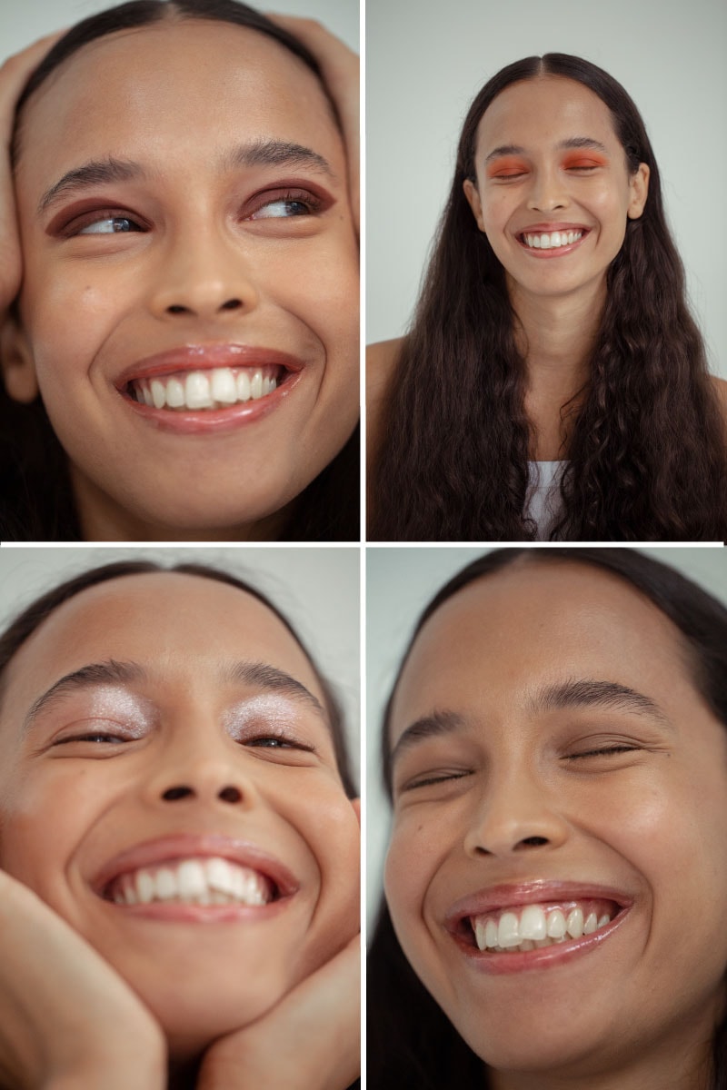 espressoh Chiara Cascella first eyeshadow palette simple makeup monochrome