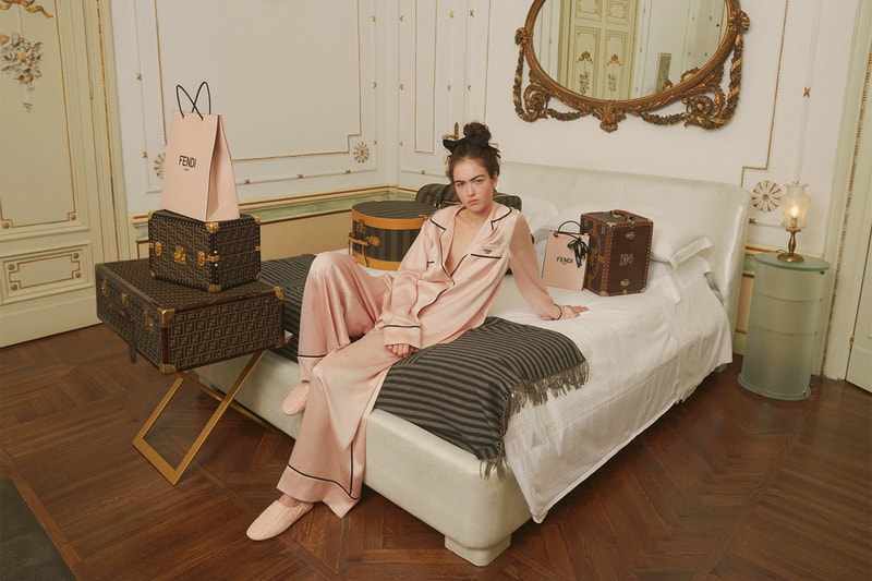 fendi roma holiday mens womens collection outerwear jackets dresses jewelry accessories campaign