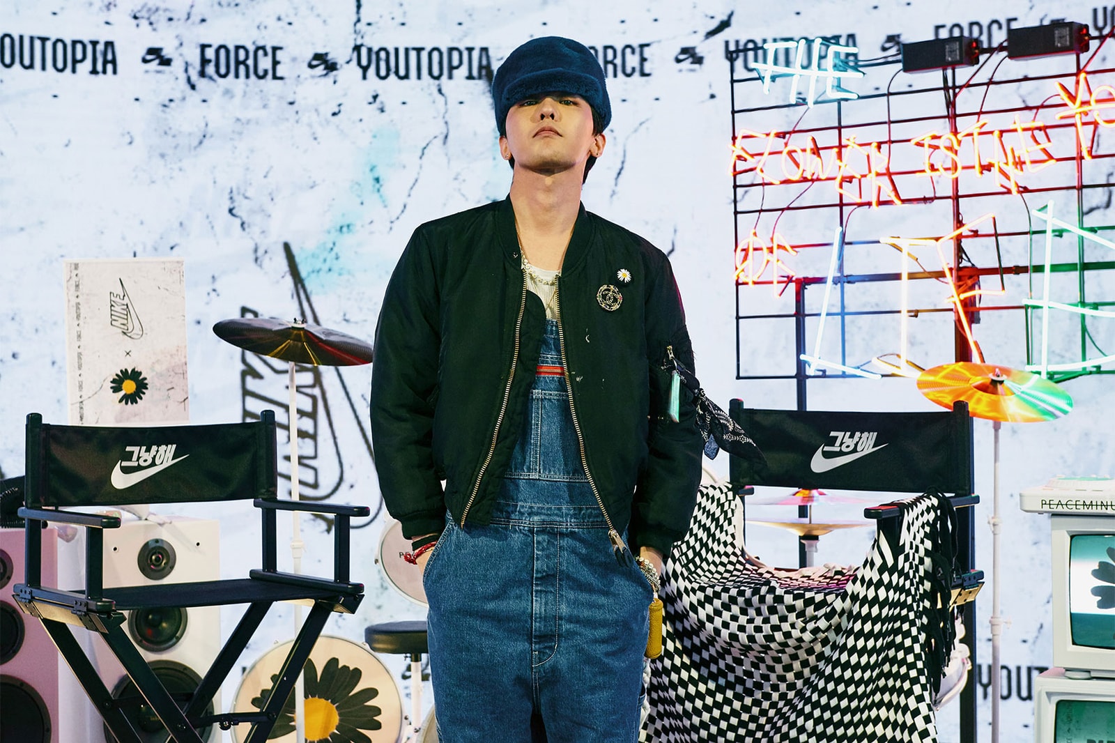 G Dragon Talks Pmo X Nike Af1 Collab In Seoul Hypebae