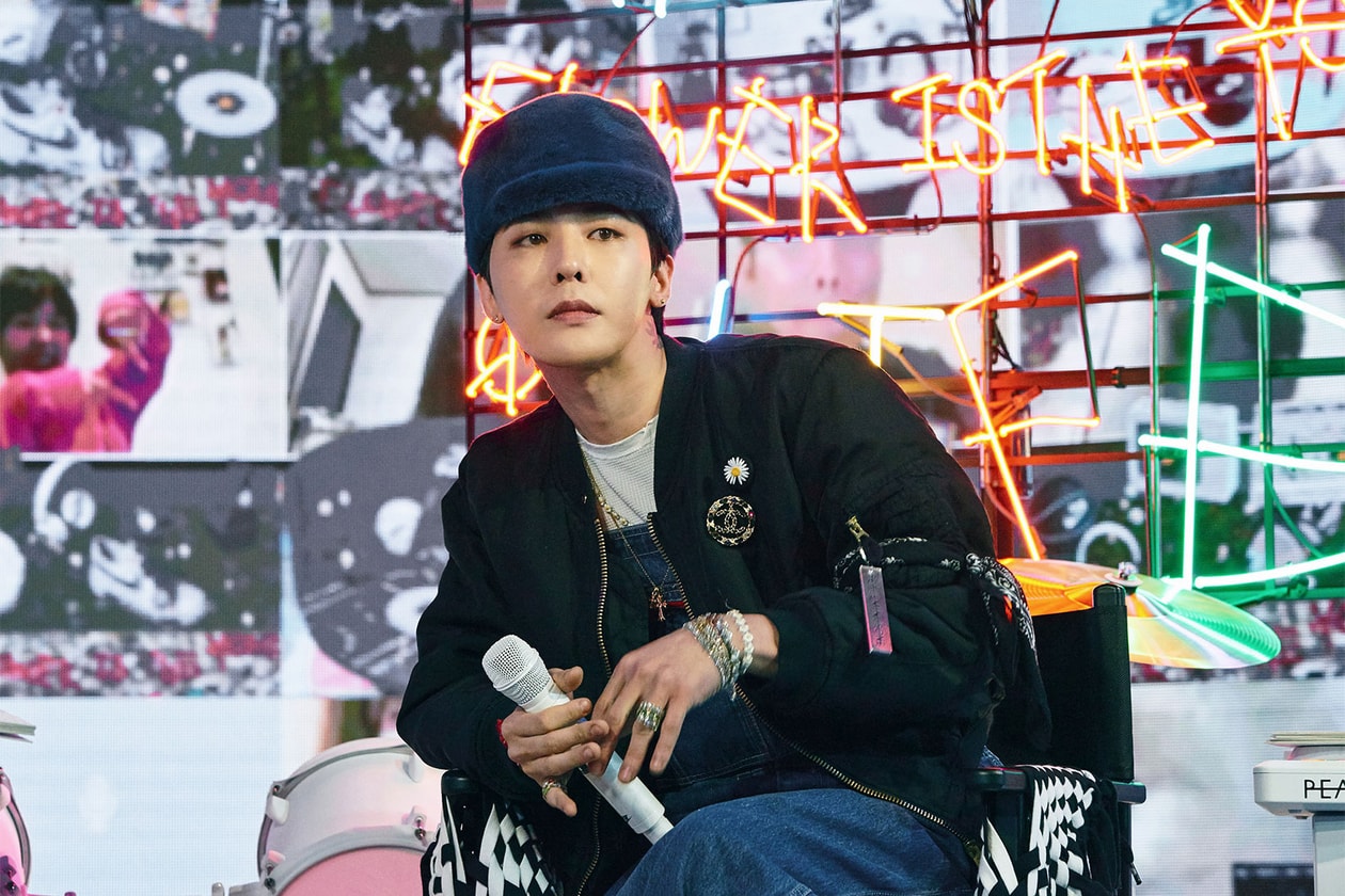 g-dragon peaceminusone nike air force 1 af1 paranoise youtopia seoul south korea digital event release interview