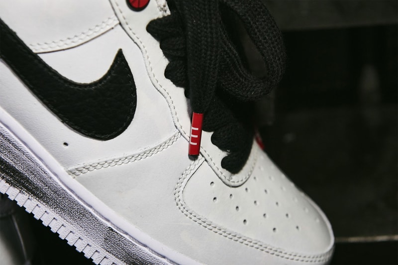 g-dragon peaceminusone pmo nike air force 1 af1 para noise sneakers closer detailed look release