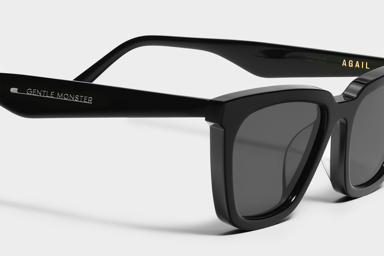 gentle monster void 2021 pre-collection sunglasses shades futuristic tinted rectangular frames release