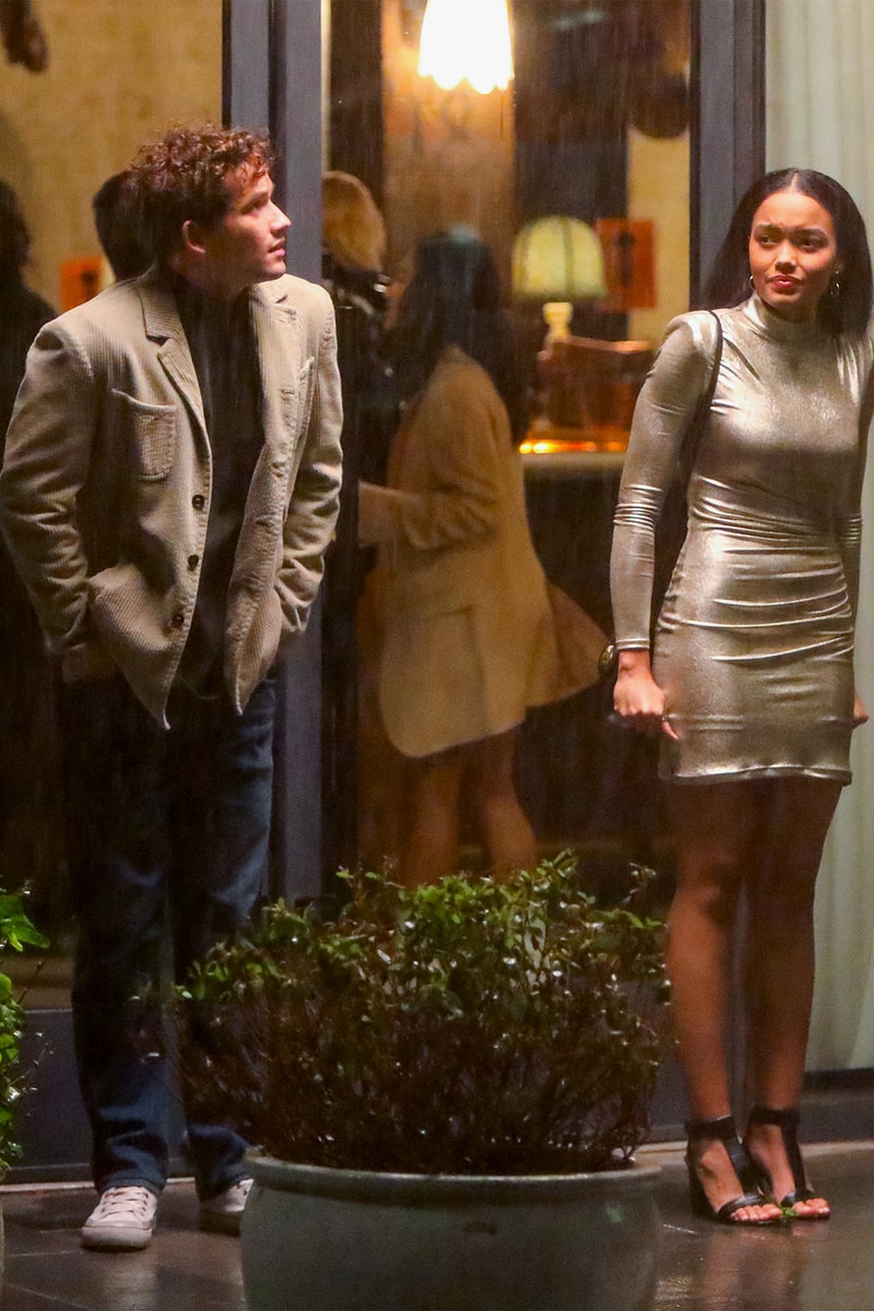 gossip girl reboot hbo max first look whitney peak eli brown on set production tv shows television new york city 