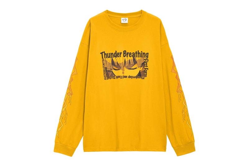 demon slayer kimetsu no yaiba GU uniqlo collaboration sweatshirts hoodies tshirts socks release date