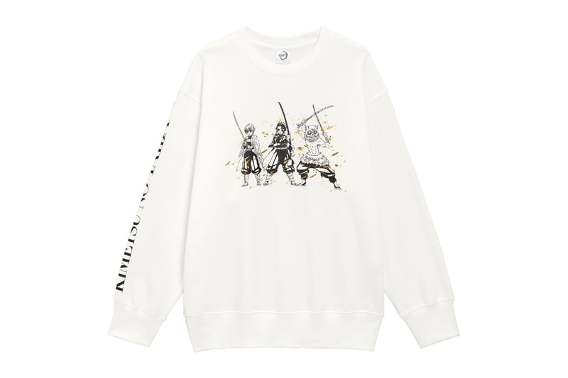 demon slayer kimetsu no yaiba GU uniqlo collaboration sweatshirts hoodies tshirts socks release date