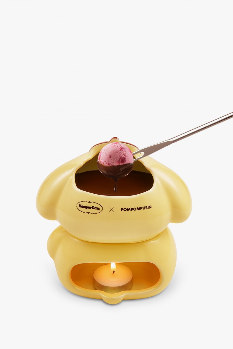 Häagen-Dazs Sanrio Chocolate Fondue Collaboration Hello Kitty Pompompurin My Melody 