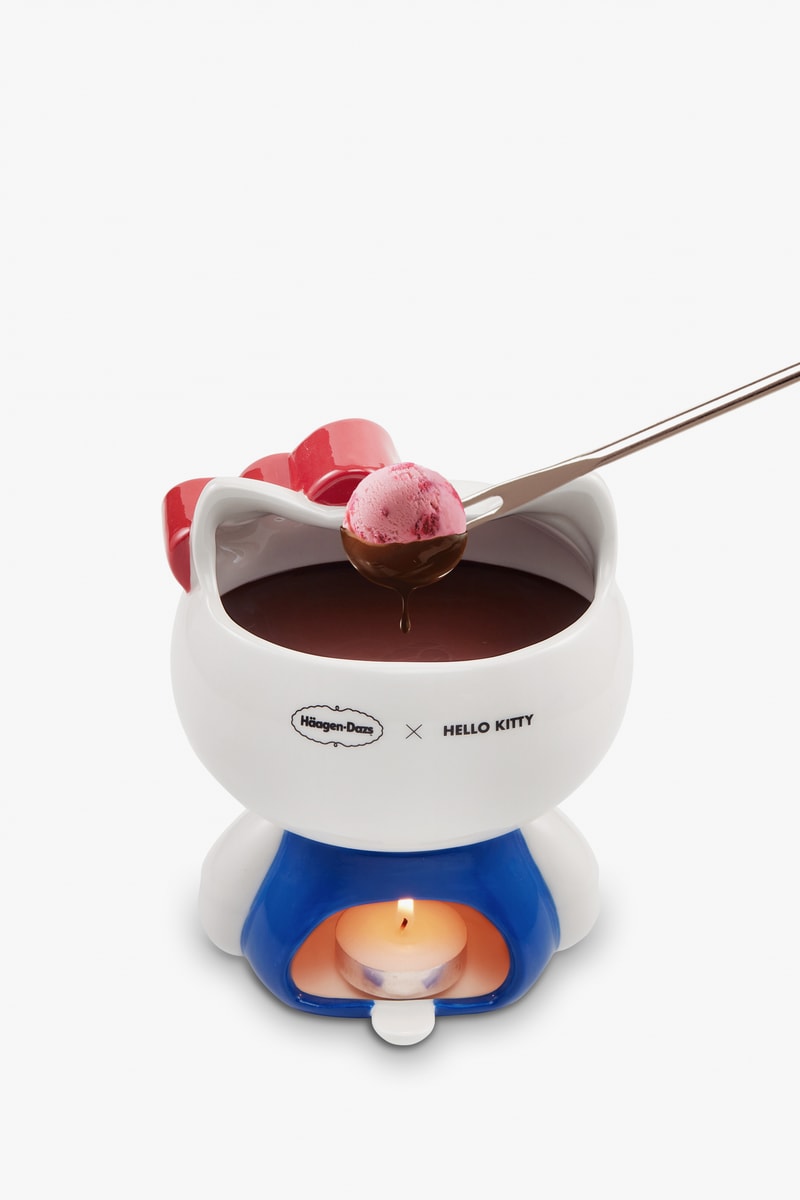 Häagen-Dazs Sanrio Chocolate Fondue Collaboration Hello Kitty Pompompurin My Melody 