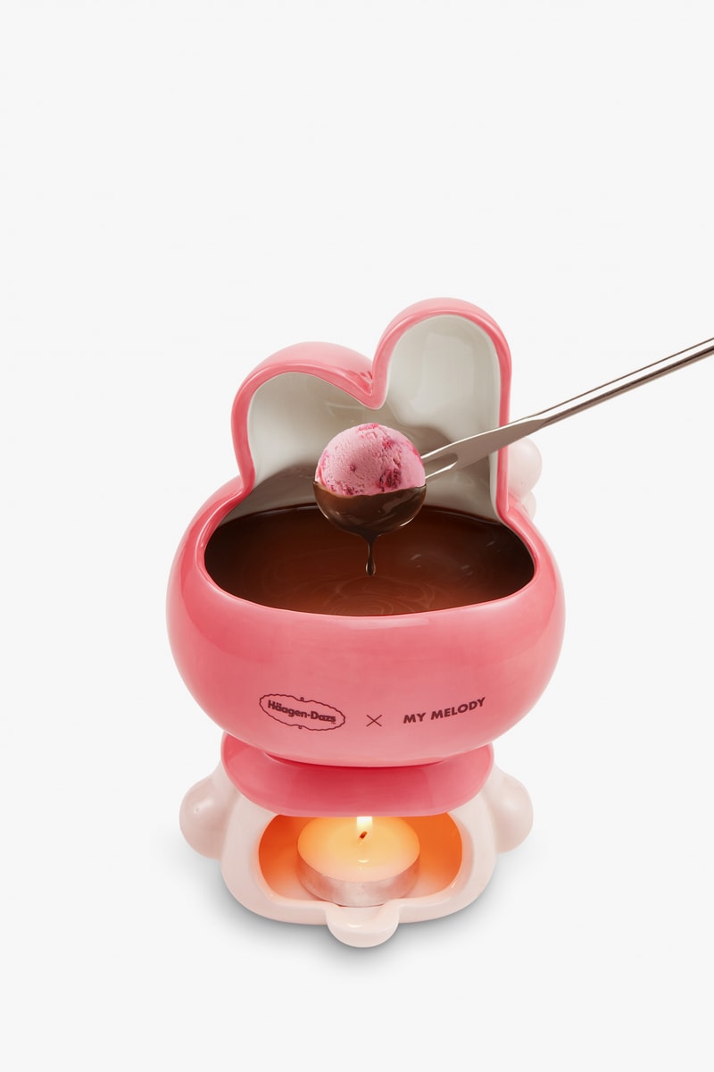 Häagen-Dazs Sanrio Chocolate Fondue Collaboration Hello Kitty Pompompurin My Melody 