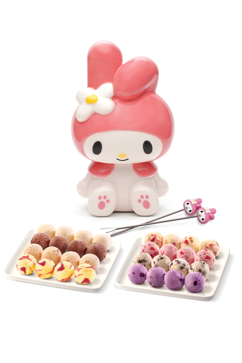 Häagen-Dazs Sanrio Chocolate Fondue Collaboration Hello Kitty Pompompurin My Melody 