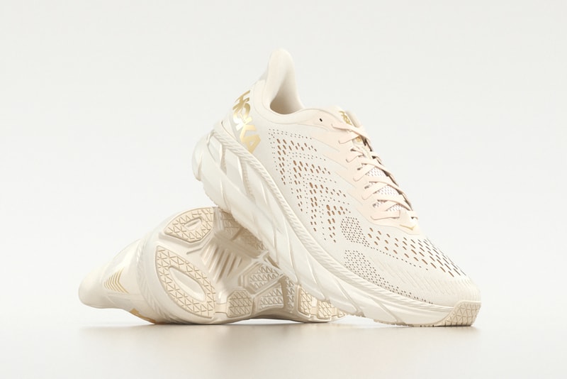 hoka one one gold standard pack clifton edge 7 elevon 2 sneakers footwear shoes sneakerhead runners