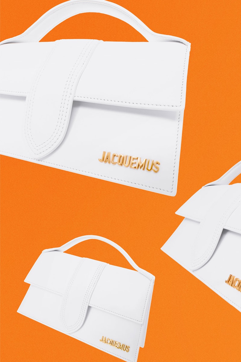 jacquemus fall winter lannee 97 collection campaign 90s retro laetitia casta le chiquito bambino handbags 