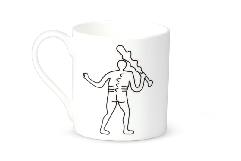 Jeremy Deller x Aries Penis Willy Cup Mug Plate