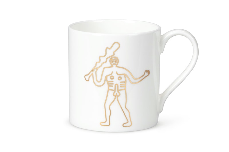 Jeremy Deller x Aries Penis Willy Cup Mug Plate