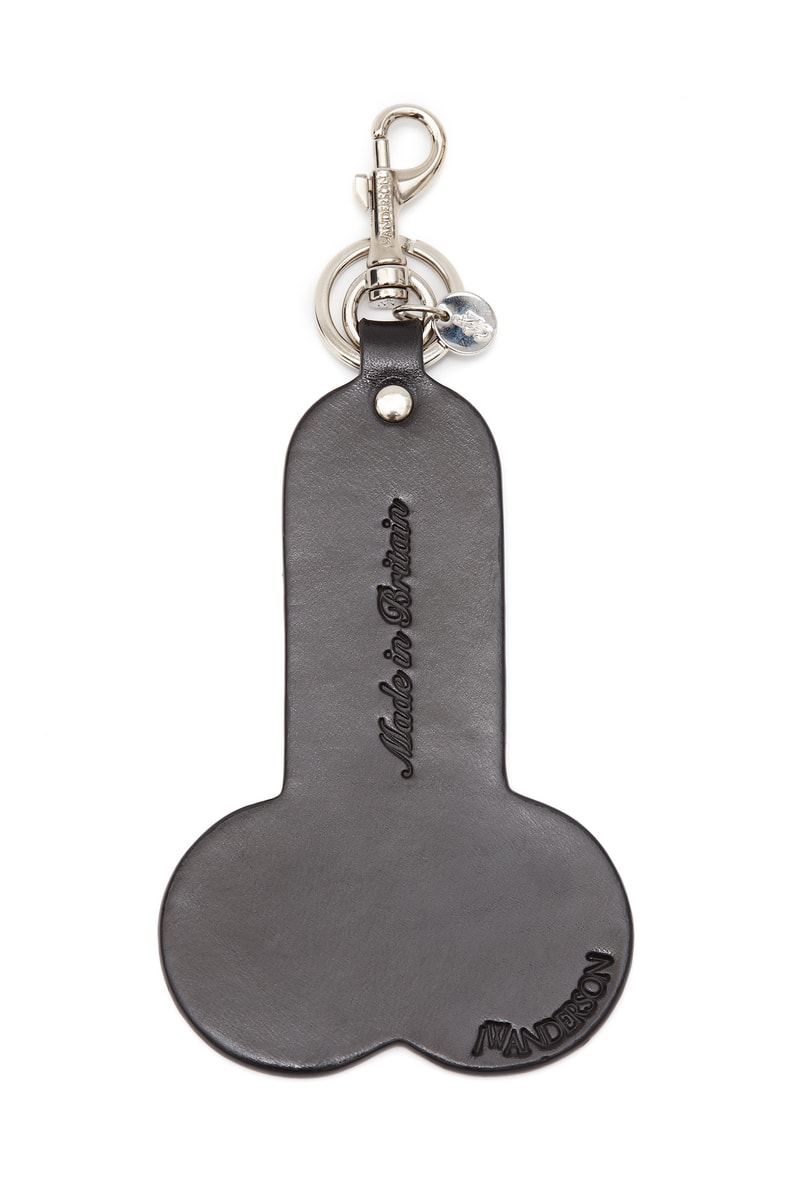 JW Anderson Made in Britain Capsule Collection Release Jonathan Anderson Eco-Conscious Materials London Penis Keychain 