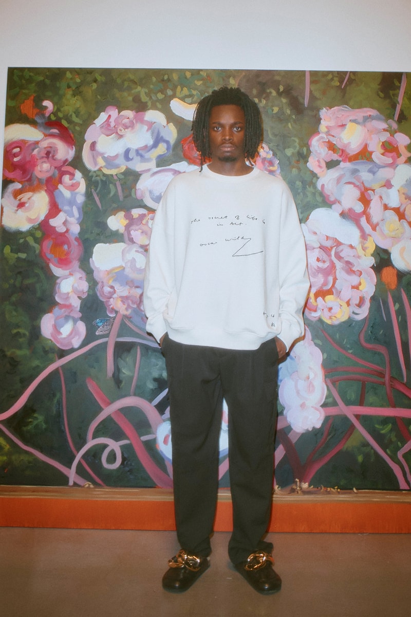 jw jonathan anderson oscar wilde unisex capsule collection tees bags campaign