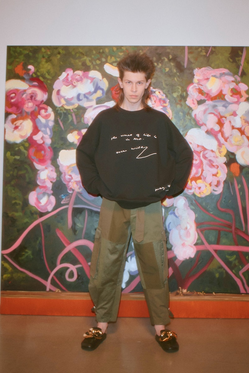 jw jonathan anderson oscar wilde unisex capsule collection tees bags campaign