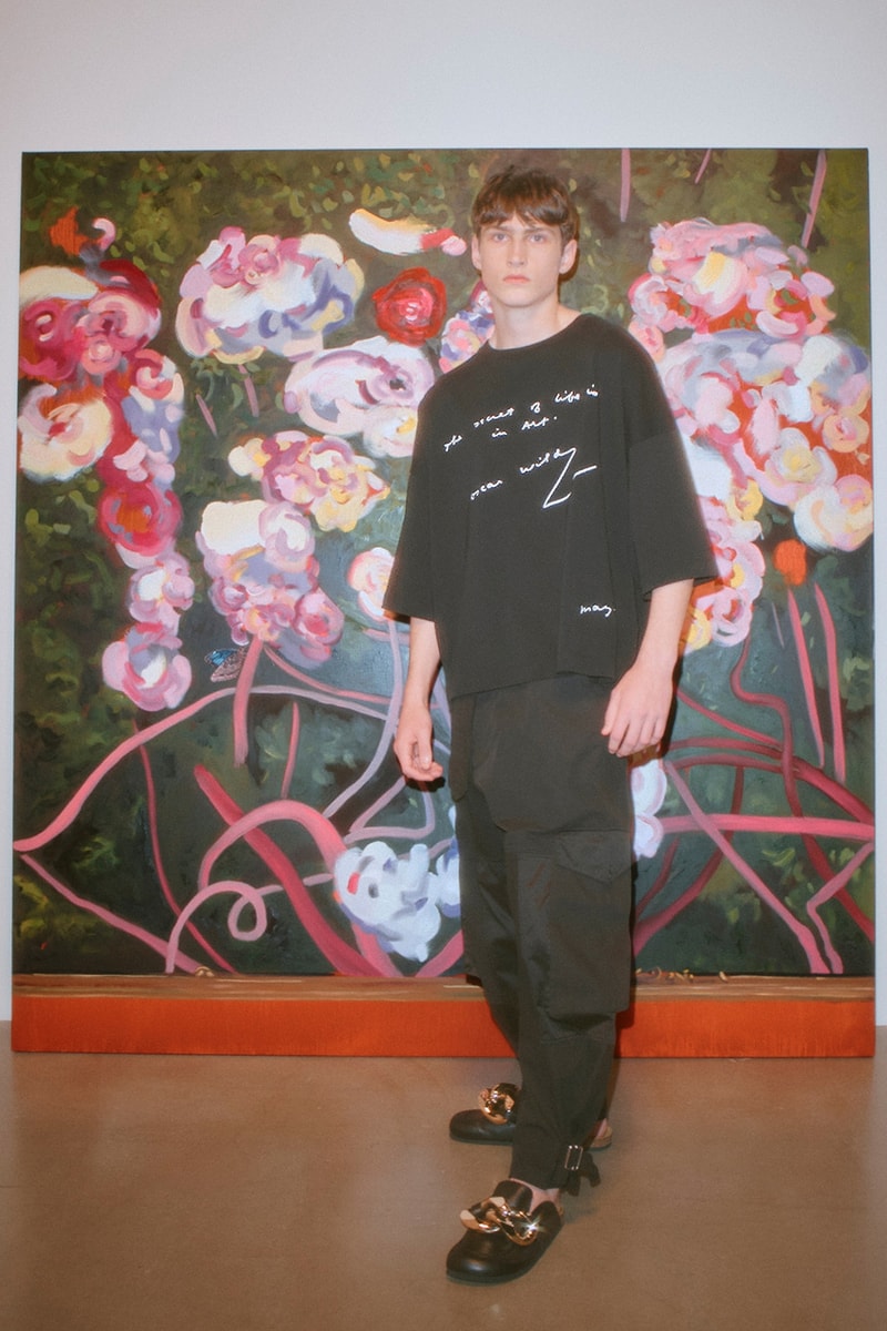 jw jonathan anderson oscar wilde unisex capsule collection tees bags campaign