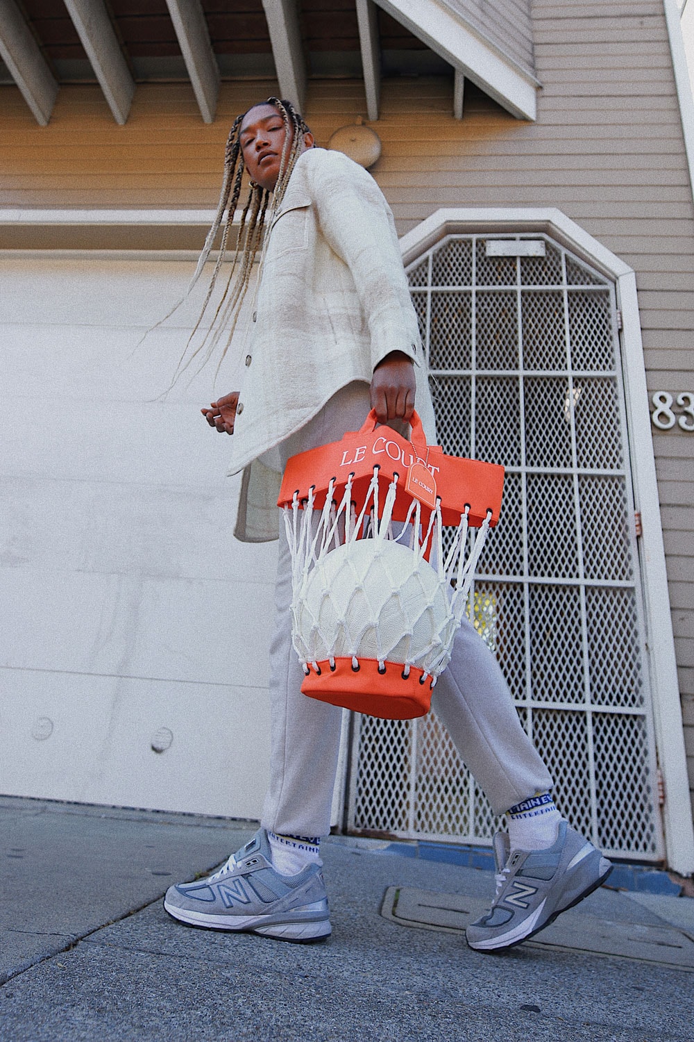 le court debuts new le tote handbag basketball inspired lifestyle brand