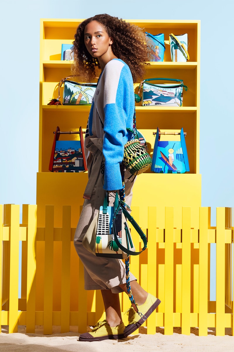loewe ken price fall winter collection outerwear jackets pants tees designer bags accessories
