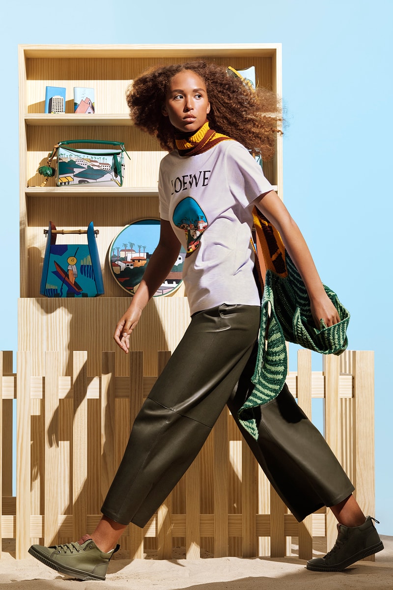 loewe ken price fall winter collection outerwear jackets pants tees designer bags accessories