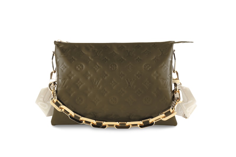 Louis Vuitton Spring/Summer 2021 Logo Bags Chain Monogram Silver Green Black SS21