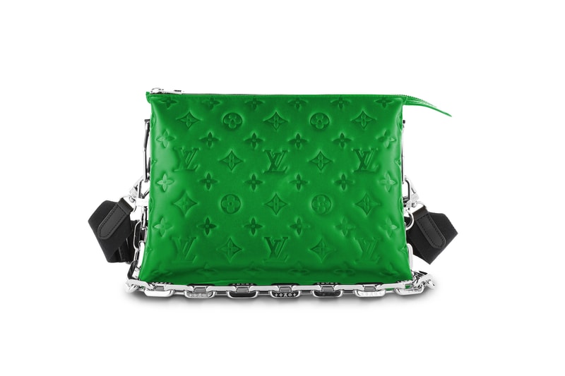 Louis Vuitton Spring/Summer 2021 Logo Bags Chain Monogram Silver Green Black SS21