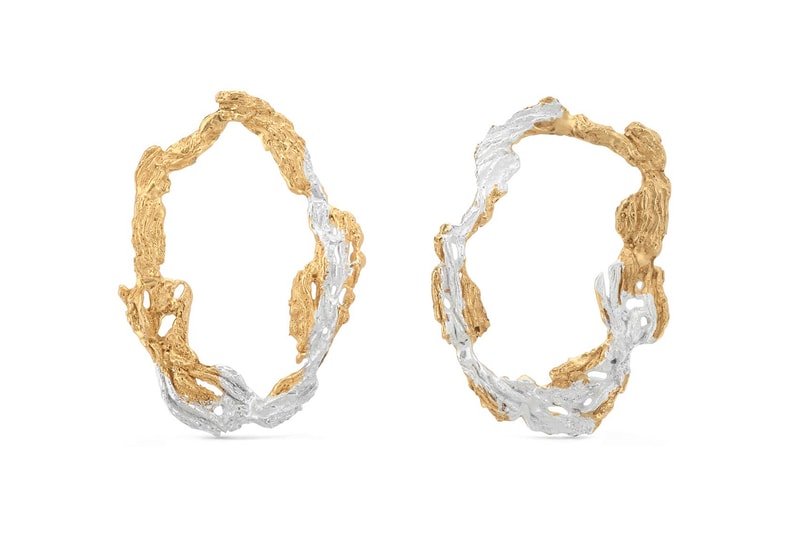 loveness lee handmade recycled silver jewelry collection gold sustainable london