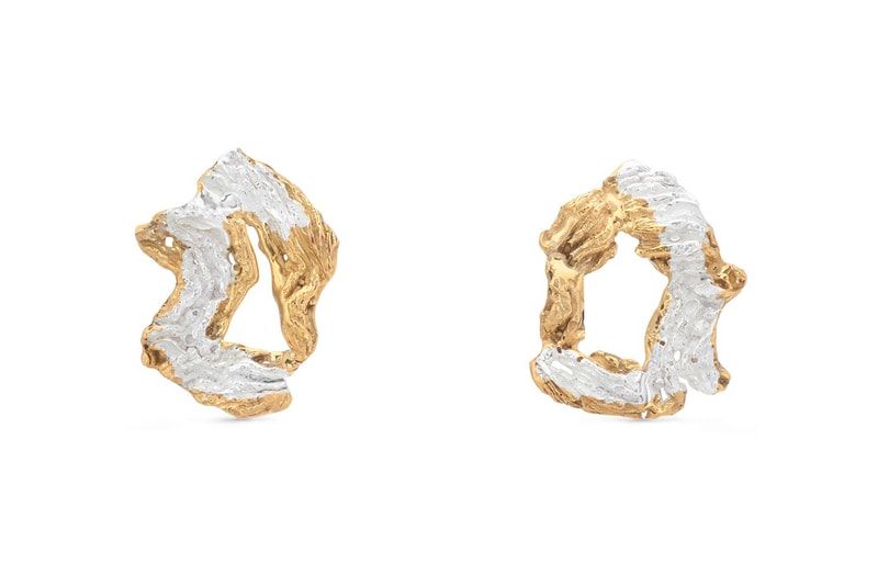 loveness lee handmade recycled silver jewelry collection gold sustainable london