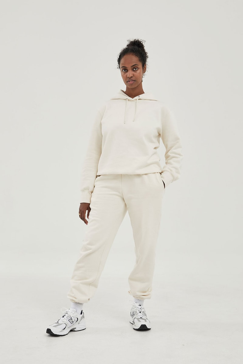 maggie marilyn somewhere sport loungewear sweatshirts track shorts tshirts sustainable eco-friendly dtc model announcement