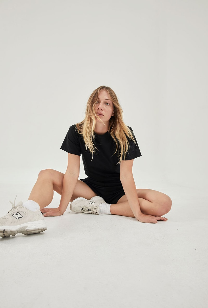 maggie marilyn somewhere sport loungewear sweatshirts track shorts tshirts sustainable eco-friendly dtc model announcement