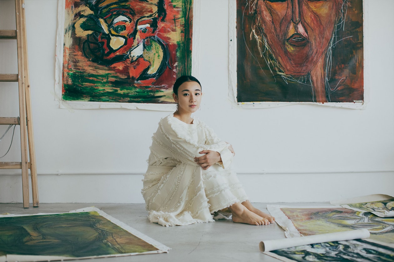 mizuki nishiyama artist hong kong japan italy interview oil paintings love and lust shunga mental health anxiety trauma