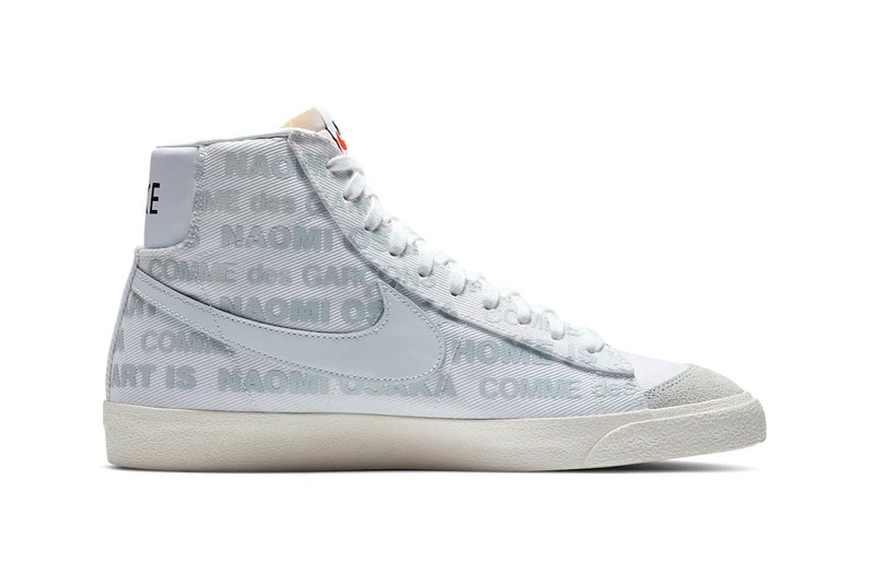 Naomi Osaka COMME des GARCONS x Nike Blazer Mid Collaboration