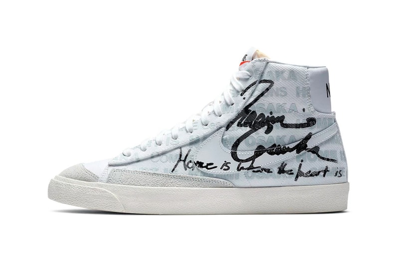 Naomi Osaka COMME des GARCONS x Nike Blazer Mid Collaboration