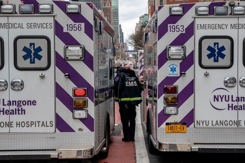 Ambulance EMS Worker New York City NYU
