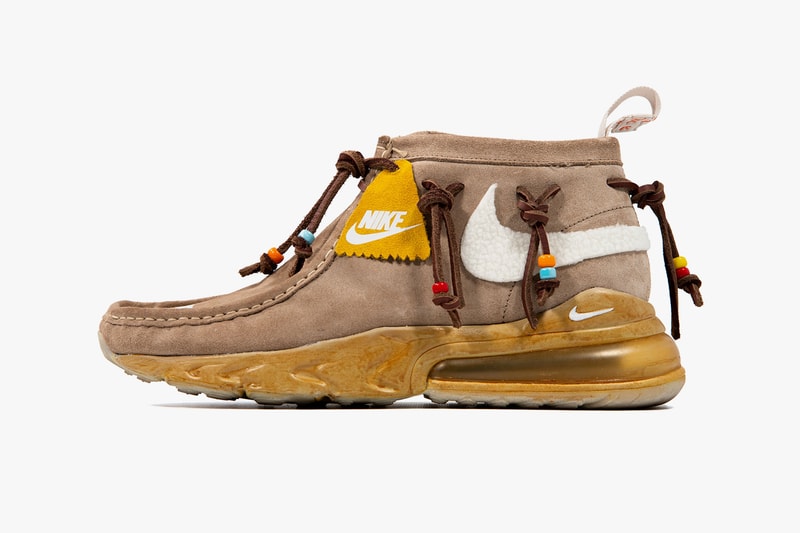 travis scott nike air max 270 visvim chukka cactus jack wallabee boots custom shoe giveaway