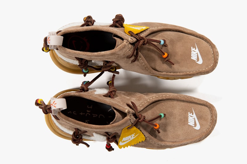 travis scott nike air max 270 visvim chukka cactus jack wallabee boots custom shoe giveaway