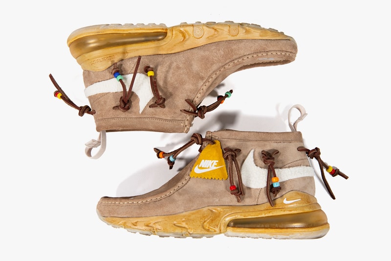 travis scott nike air max 270 visvim chukka cactus jack wallabee boots custom shoe giveaway