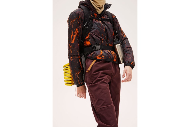 nike acg holiday winter collection gore-tex outdoor jackets puffers hoodies vests mountain fly air nasu sustainable eco-friendly