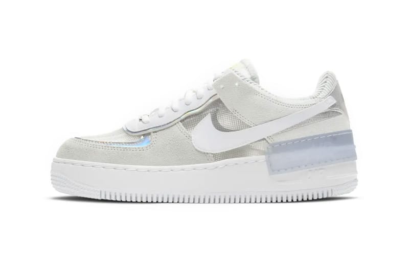 Nike Adds Air Force 1 Shadow to Its Lineup of “Pure Platinum” Kicks