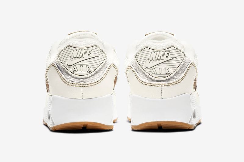 nike air max 90 twist womens sneakers cream white brown colorway footwear shoes sneakerhead