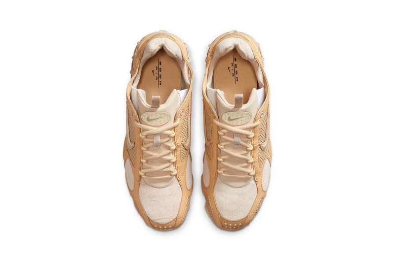 Nike Air Zoom Spiridon Cage 2 Sesame Oatmeal Brown Black