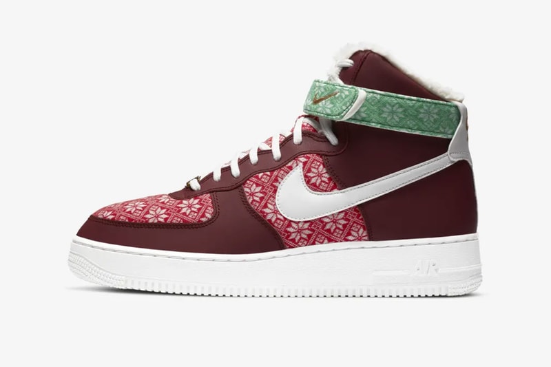 nike christmas nordic air force 1 high af1 air max 90 am90 blazer mid 77 vintage holiday sneakers release