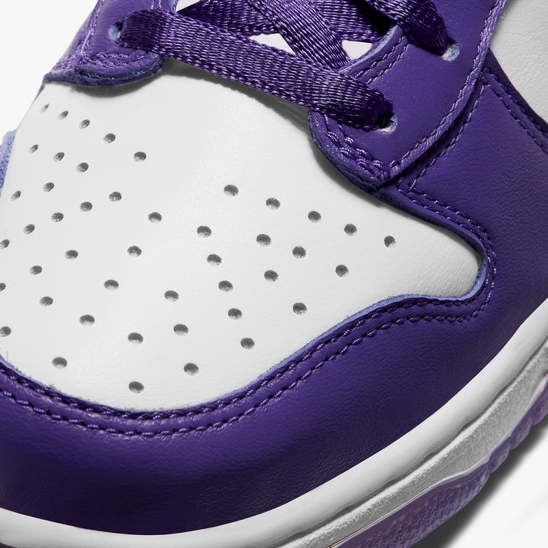 nike dunk high varsity purple white womens sneakers price release info DC5382-100